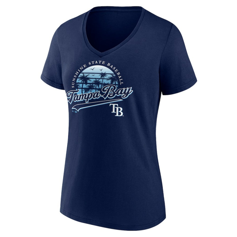 MLB Tampa Bay Rays Women's One Champion V-Neck T-Shirt
