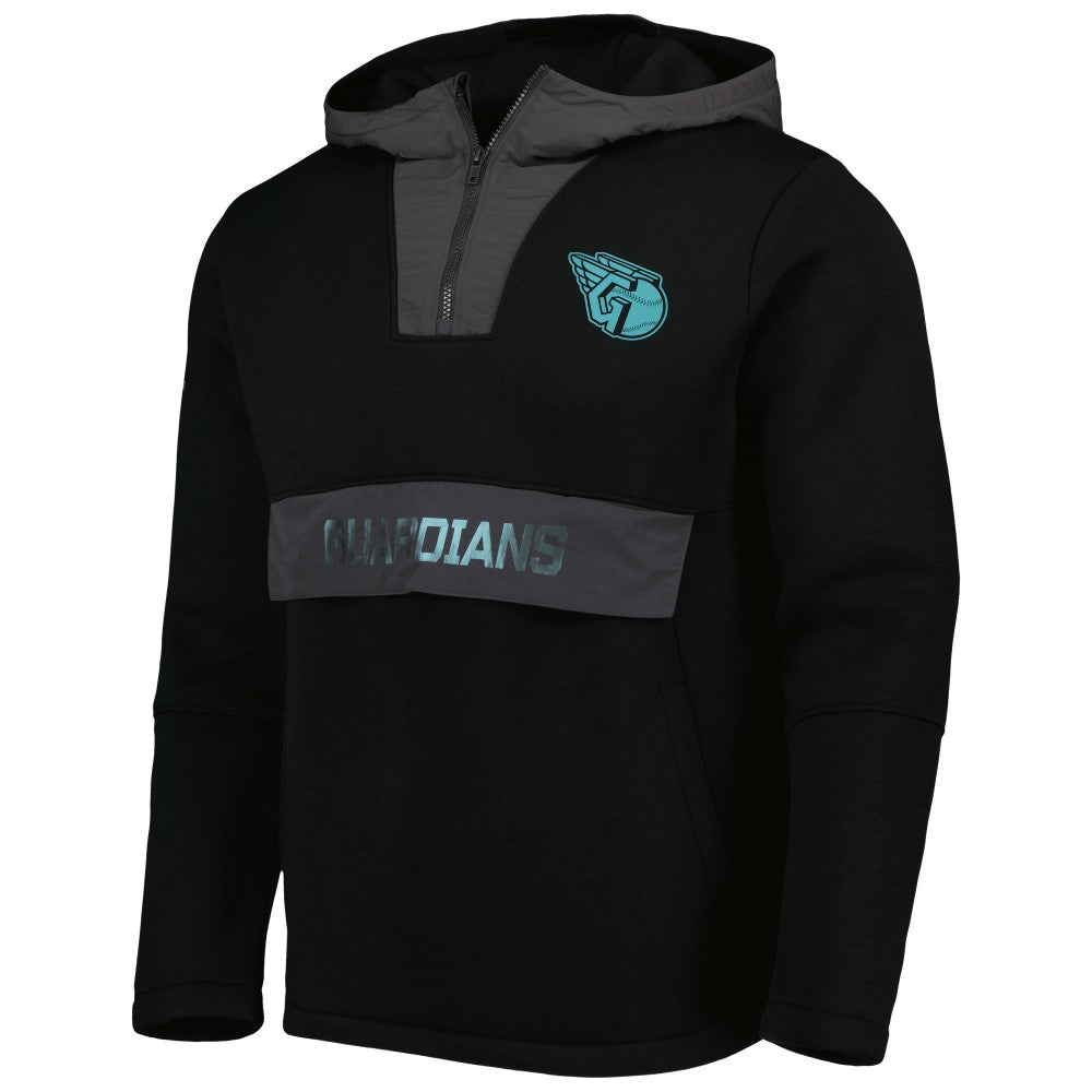 MLB Cleveland Guardians Levelwear Ruckus Quarter-Zip Hoodie