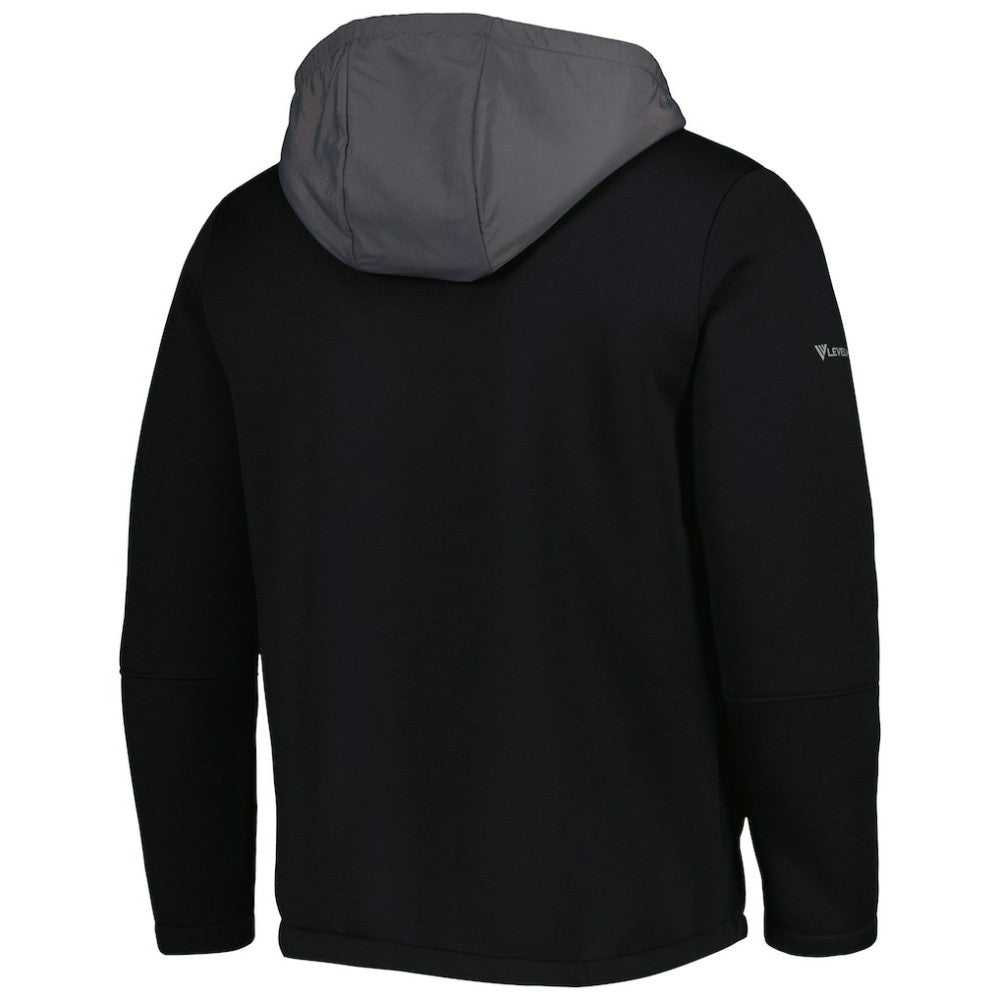 MLB Atlanta Braves Levelwear Ruckus Quarter-Zip Hoodie