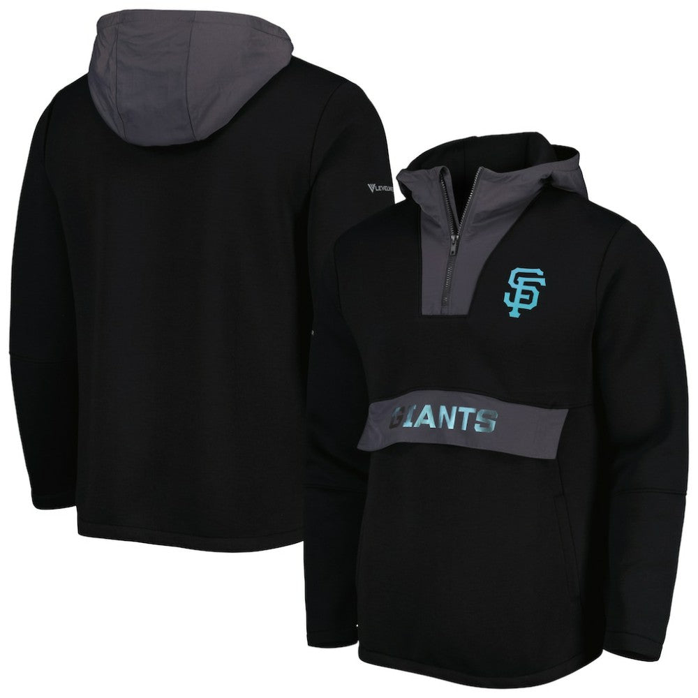 MLB San Francisco Giants Levelwear Ruckus Quarter-Zip Hoodie