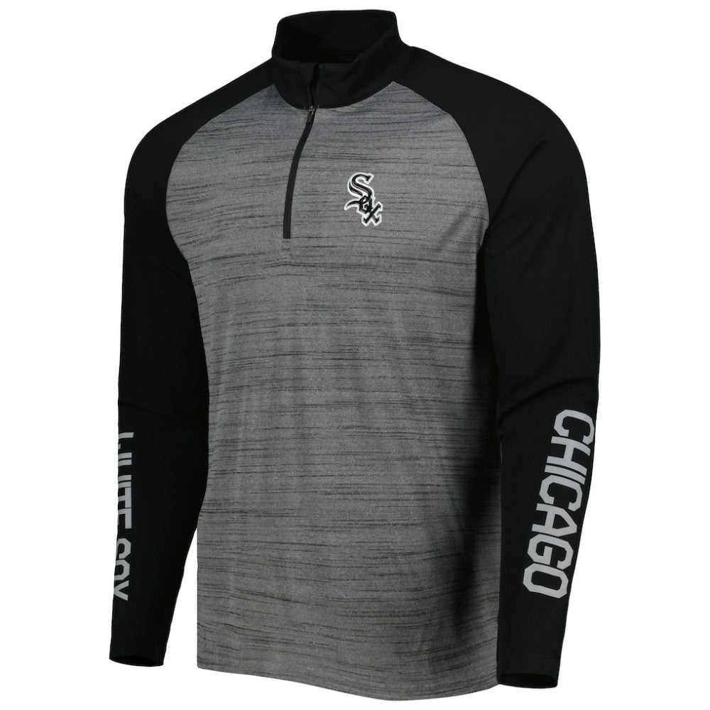 MLB Chicago White Sox Levelwear Vandal Raglan Quarter-Zip Top