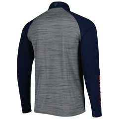 MLB Atlanta Braves Levelwear Vandal Raglan Quarter-Zip Top