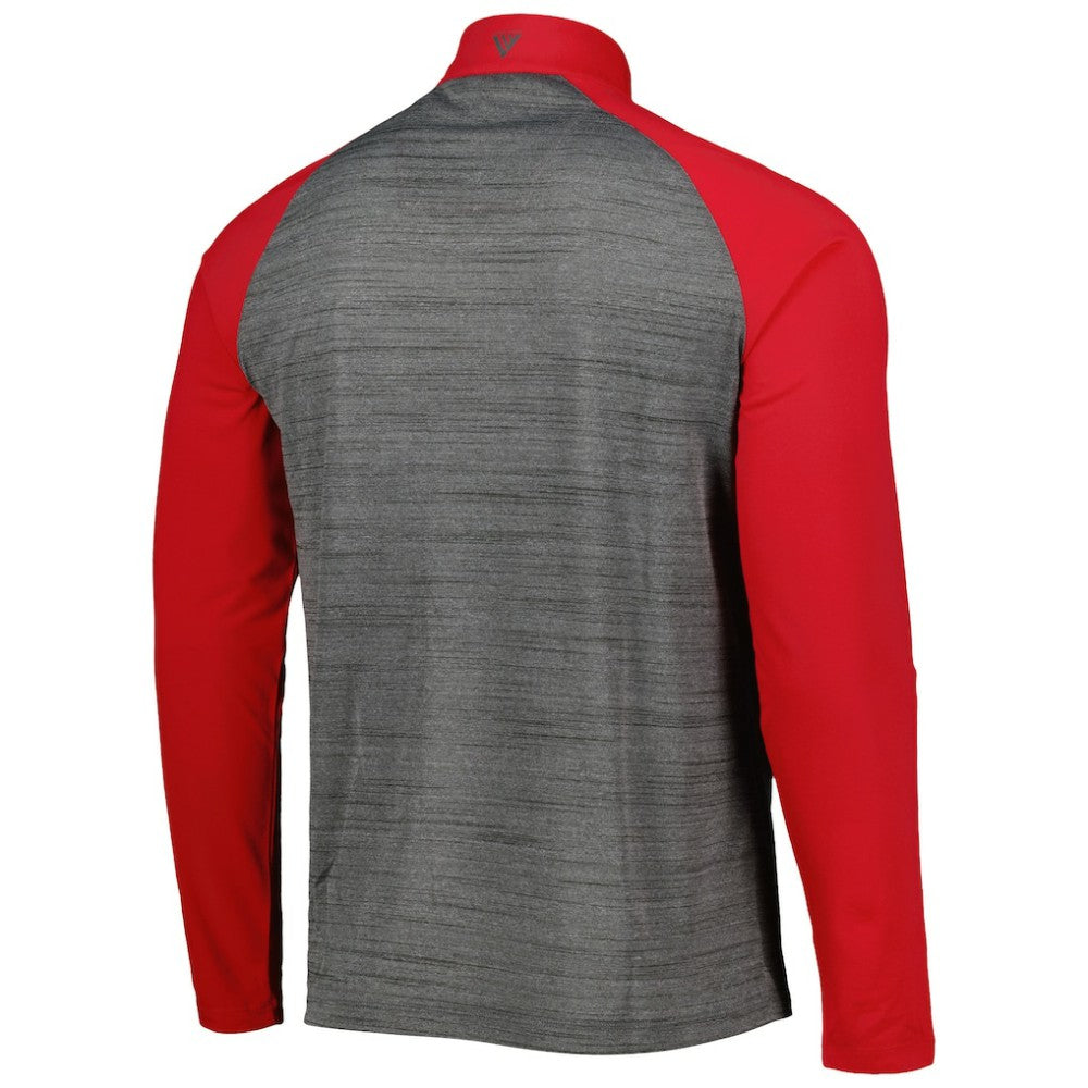 MLB St. Louis Cardinals Levelwear Vandal Raglan Quarter-Zip Top