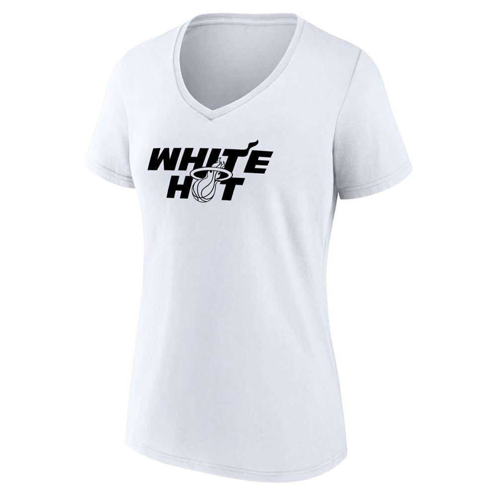 NBA Miami Heat Women's Core Hometown Launch V-Neck T-Shirt
