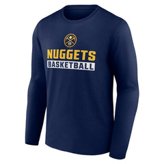 NBA Denver Nuggets Let's Go Long Sleeve T-Shirt sale