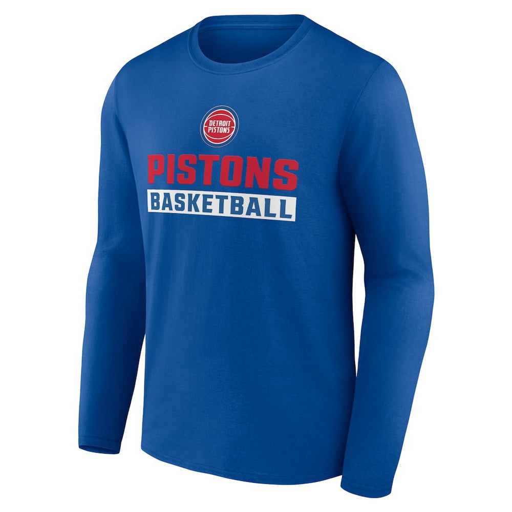 NBA Detroit Pistons Let's Go Long Sleeve T-Shirt sale