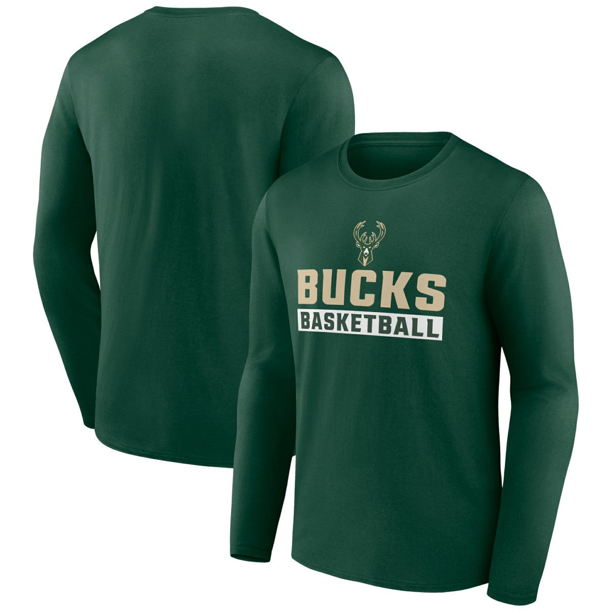 NBA Milwaukee Bucks Let's Go Long Sleeve T-Shirt