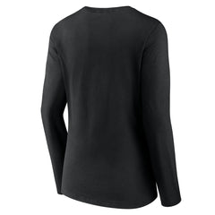NBA Sacramento Kings Women's Tumble V-Neck Long Sleeve T-Shirt