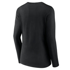 NBA Toronto Raptors Women's Tumble V-Neck Long Sleeve T-Shirt