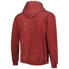 NBA Chicago Bulls The Wild Collective Unisex Tonal Acid Wash Pullover Hoodie