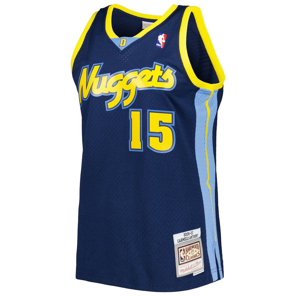 NBA Carmelo Anthony Denver Nuggets Hardwood Classics Swingman Jersey sale