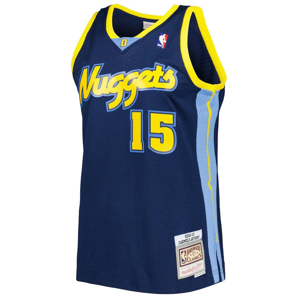 NBA Carmelo Anthony Denver Nuggets Hardwood Classics Swingman Jersey sale