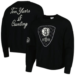 NBA Brooklyn Nets AUTHMADE 10th Anniversary Pullover Sweater