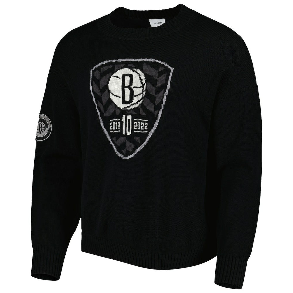 NBA Brooklyn Nets AUTHMADE 10th Anniversary Pullover Sweater