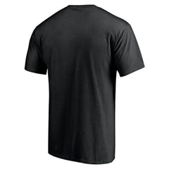 NHL Black Pittsburgh Penguins Snow Logo T-Shirt
