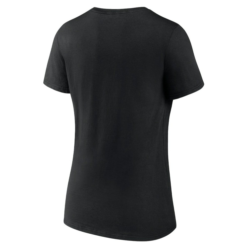 NHL Black Ottawa Senators Women's Active Edge V-Neck T-Shirt