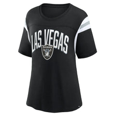 Women's Earned Stripes T-Shirt - Las Vegas Raiders