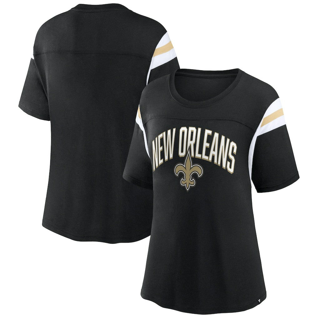 Women's Earned Stripes T-Shirt - New Orleans Saints