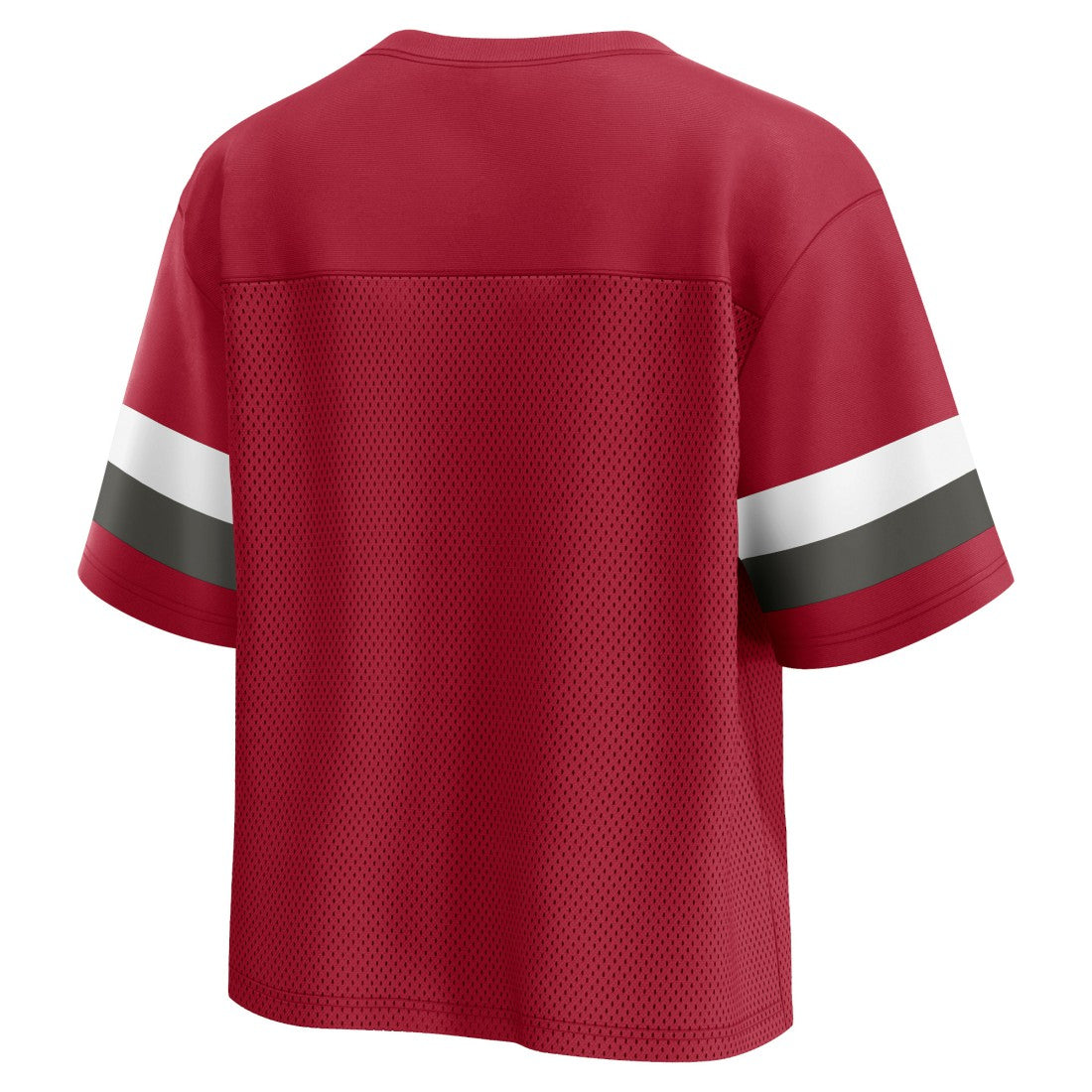 Women's Established Jersey Cropped V-Neck T-Shirt - Tampa Bay Buccaneers