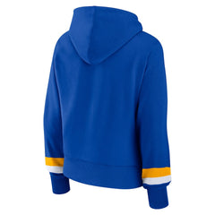 Women's Over Under Pullover Hoodie - Los Angeles Rams