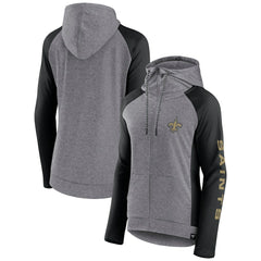 Women's Blind Side Lightweight Full-Zip Hoodie - New Orleans Saints