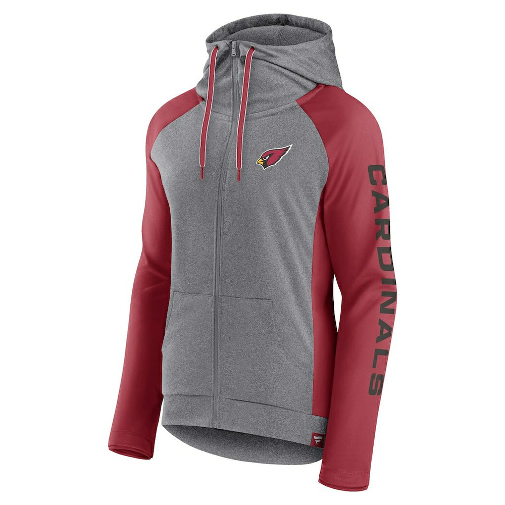 Women's Blind Side Lightweight Full-Zip Hoodie - Arizona Cardinals