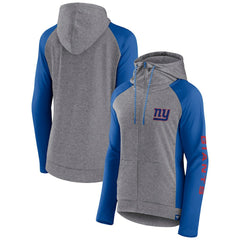 Women's Blind Side Lightweight Full-Zip Hoodie - New York Giants