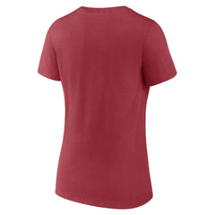 Women's Back Home Again V-Neck T-Shirt - Arizona Cardinals