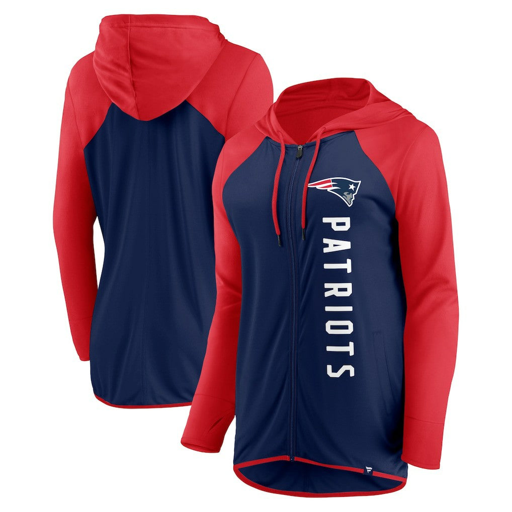 Women's Forever Fan Full-Zip Hoodie - New England Patriots