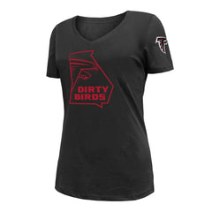 Women's Dirty Birds Kickoff V-Neck T-Shirt - Atlanta Falcons