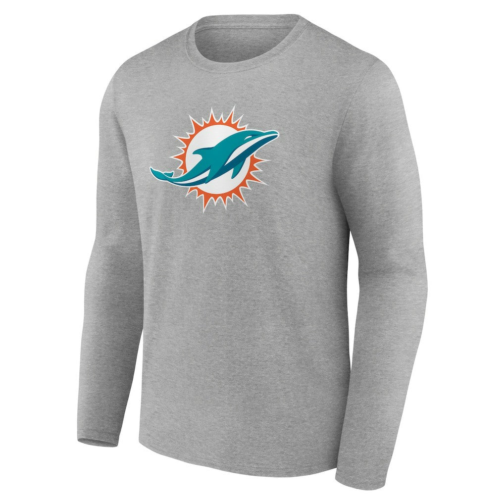 Primary Team Logo Long Sleeve T-Shirt - Miami Dolphins