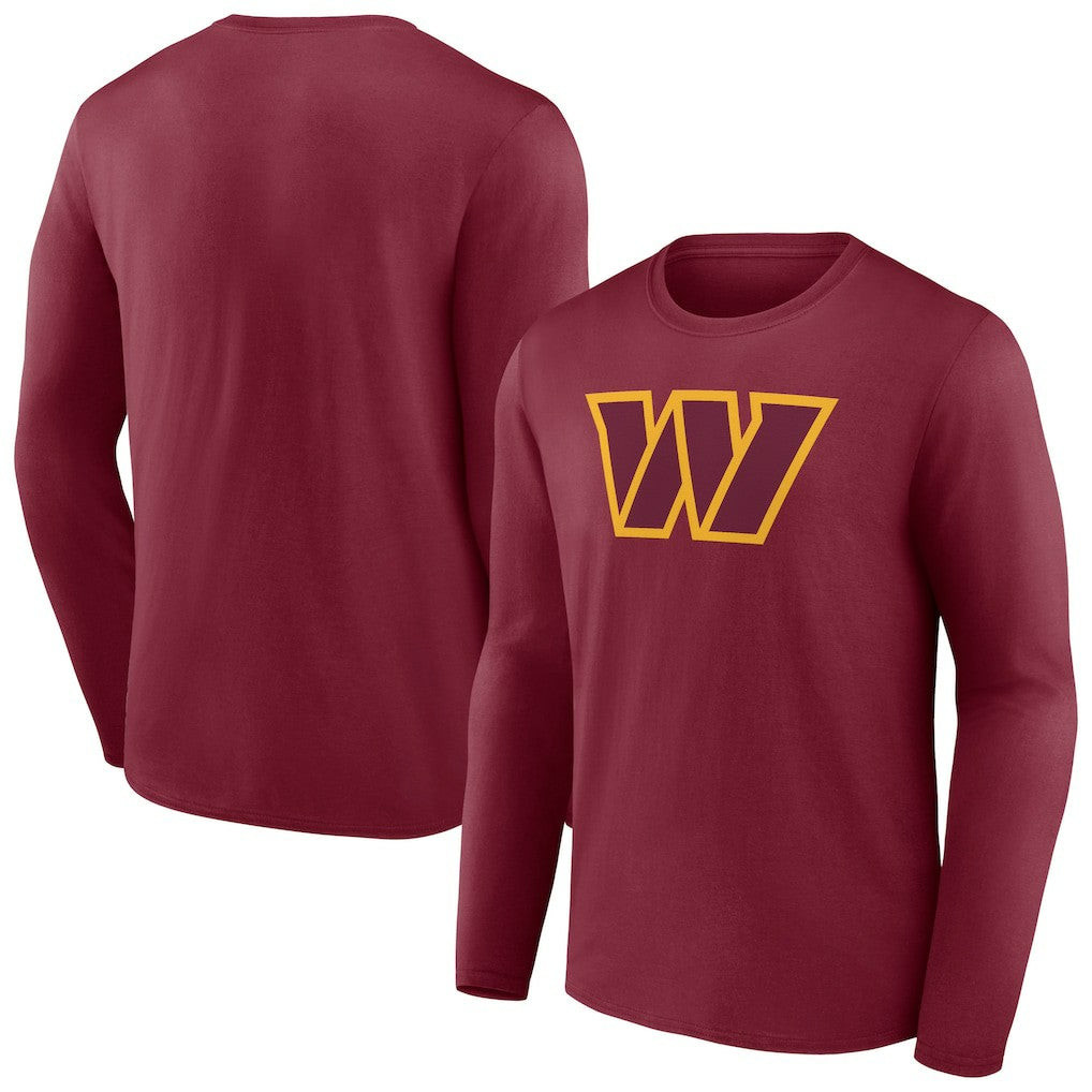 Primary Team Logo Long Sleeve T-Shirt - Washington Commanders
