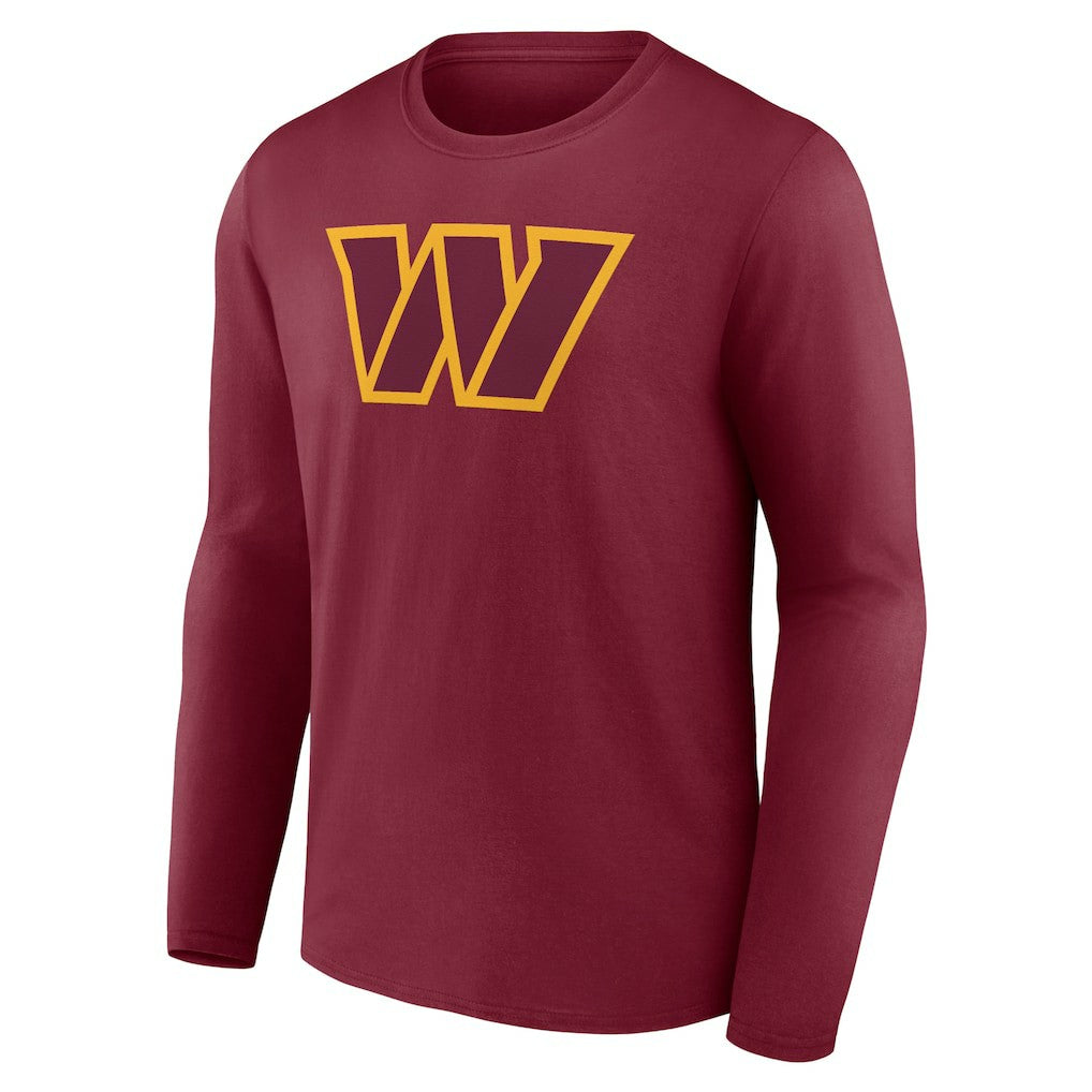 Primary Team Logo Long Sleeve T-Shirt - Washington Commanders