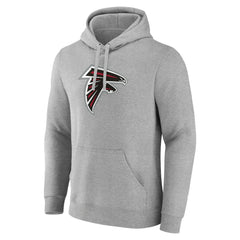 Primary Team Logo Fitted Pullover Hoodie - Atlanta Falcons