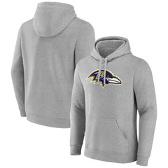 Primary Team Logo Fitted Pullover Hoodie - Baltimore Ravens