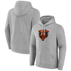 Primary Team Logo Fitted Pullover Hoodie - Chicago Bears