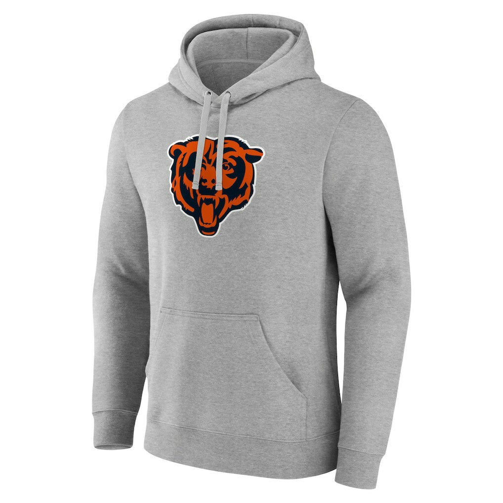 Primary Team Logo Fitted Pullover Hoodie - Chicago Bears