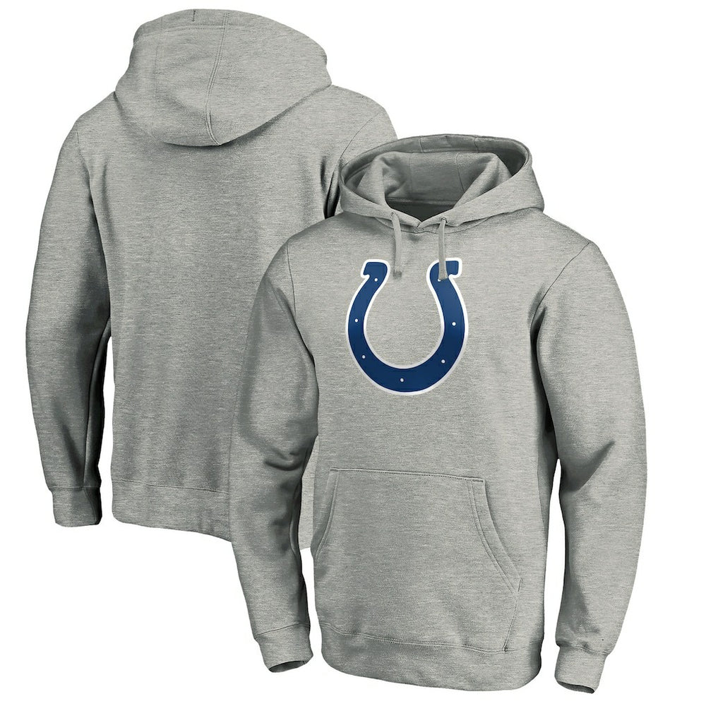 Primary Team Logo Fitted Pullover Hoodie - Indianapolis Colts