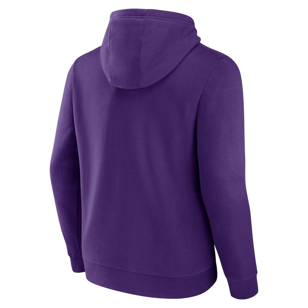 Primary Team Logo Fitted Pullover Hoodie - Minnesota Vikings
