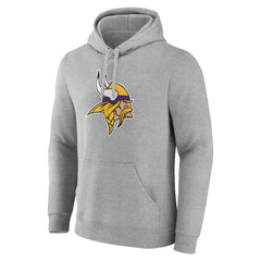 Primary Team Logo Fitted Pullover Hoodie - Minnesota Vikings