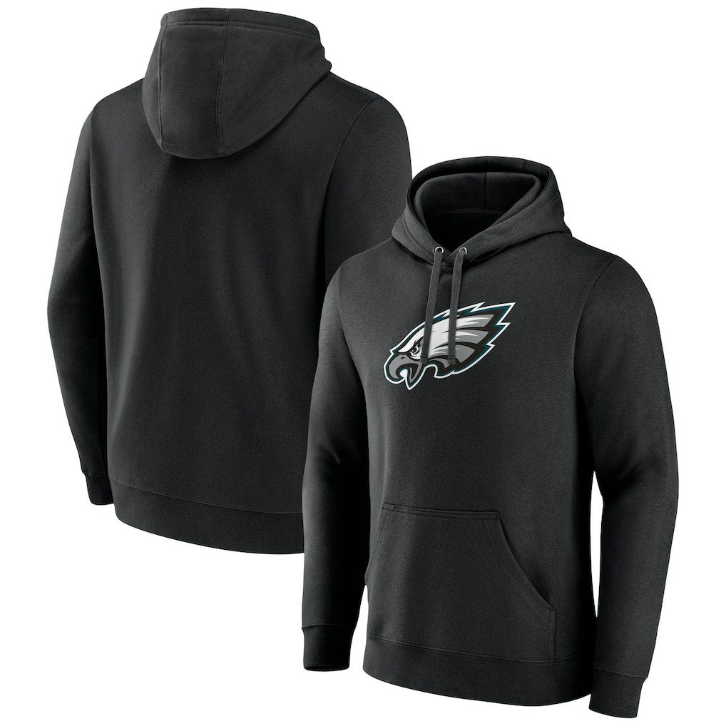 Primary Team Logo Fitted Pullover Hoodie - Philadelphia Eagles