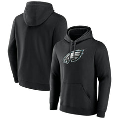 Primary Team Logo Fitted Pullover Hoodie - Philadelphia Eagles