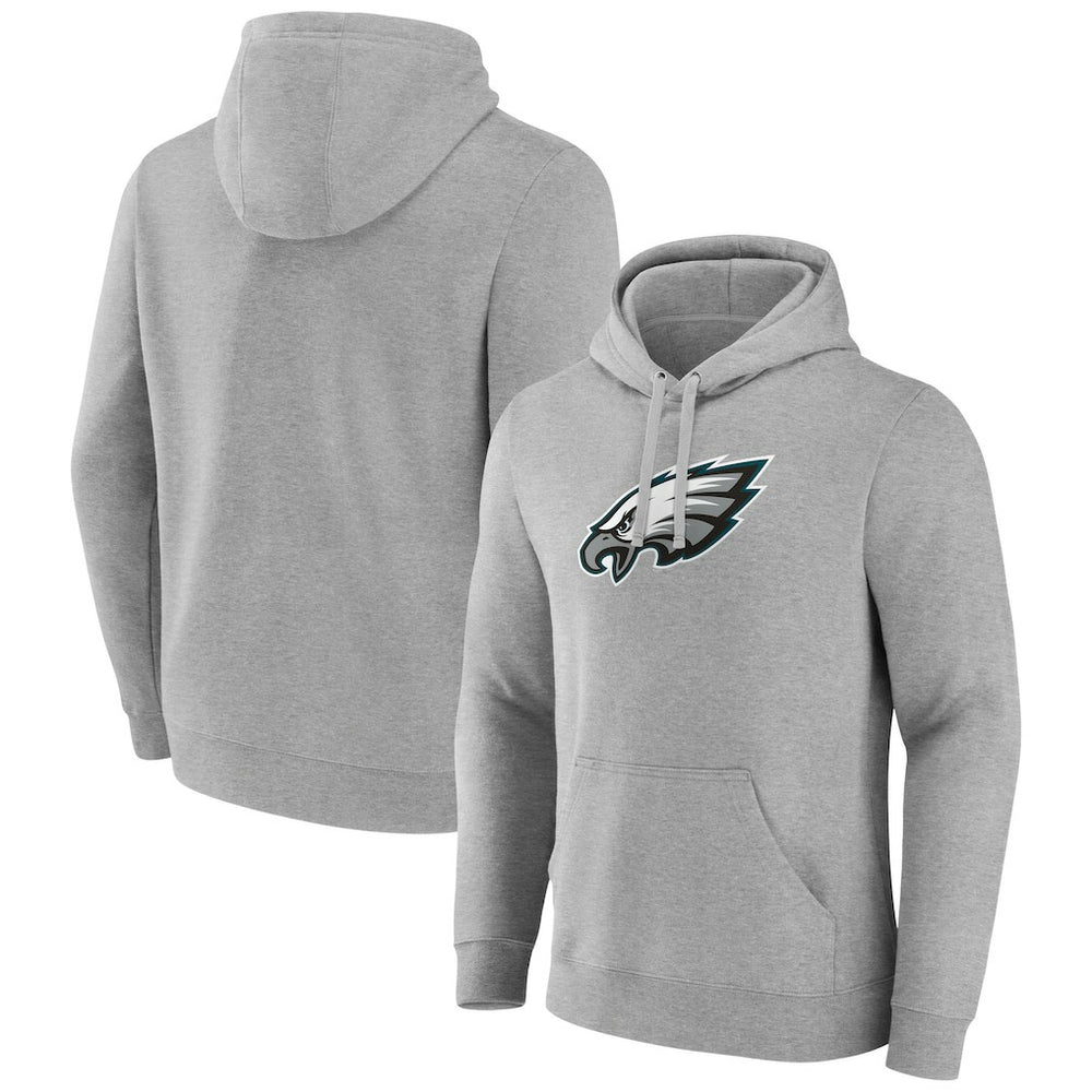 Primary Team Logo Fitted Pullover Hoodie - Philadelphia Eagles