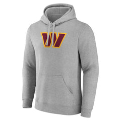Primary Team Logo Fitted Pullover Hoodie - Washington Commanders