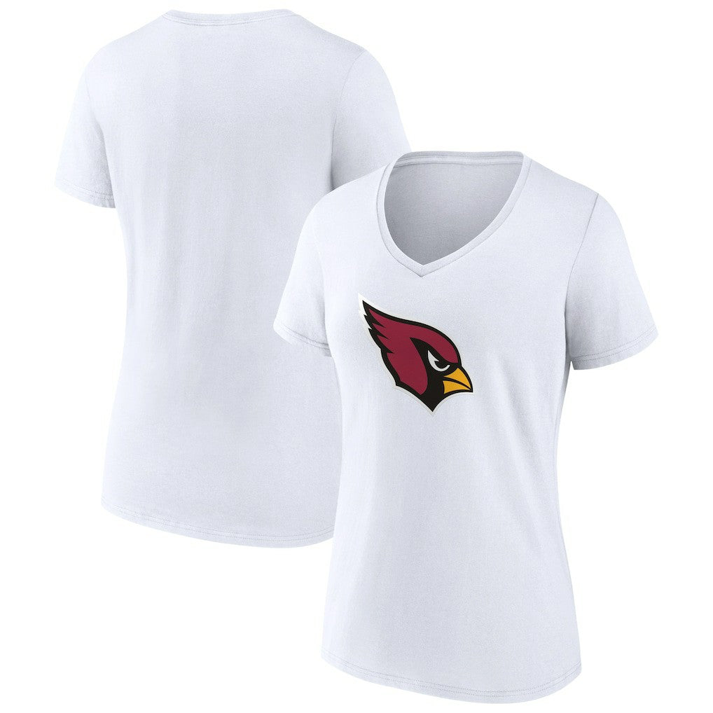 Women's Primary Logo V-Neck T-Shirt - Arizona Cardinals