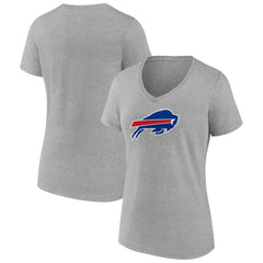 Women's Primary Team Logo V-Neck T-Shirt - Buffalo Bills