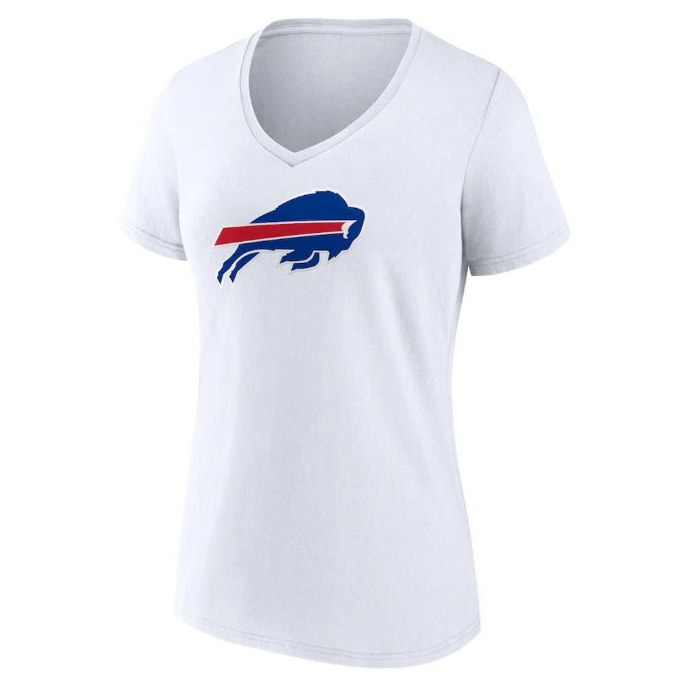 Women's Primary Team Logo V-Neck T-Shirt - Buffalo Bills
