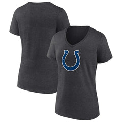 Women's Primary Team Logo V-Neck T-Shirt - Indianapolis Colts