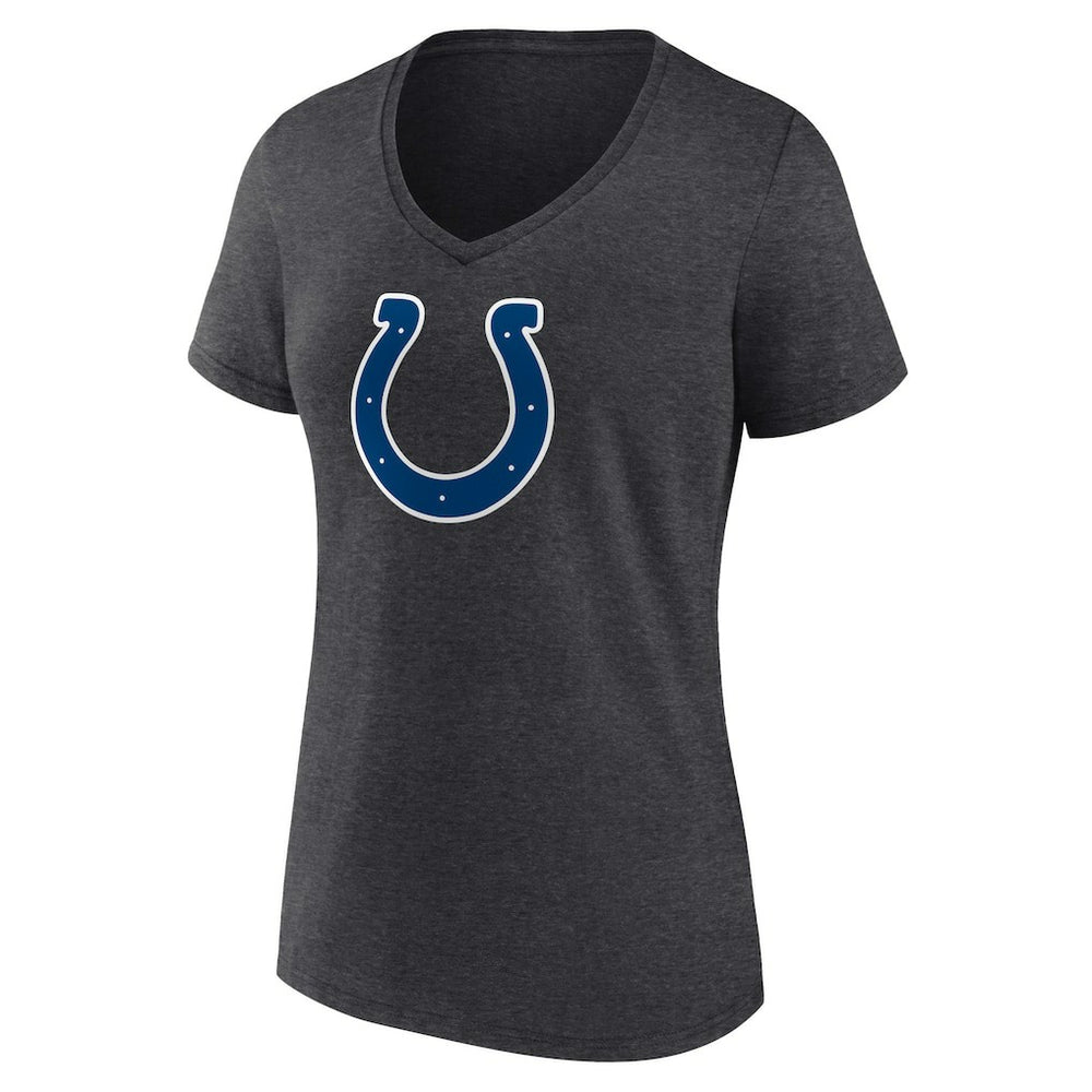 Women's Primary Team Logo V-Neck T-Shirt - Indianapolis Colts