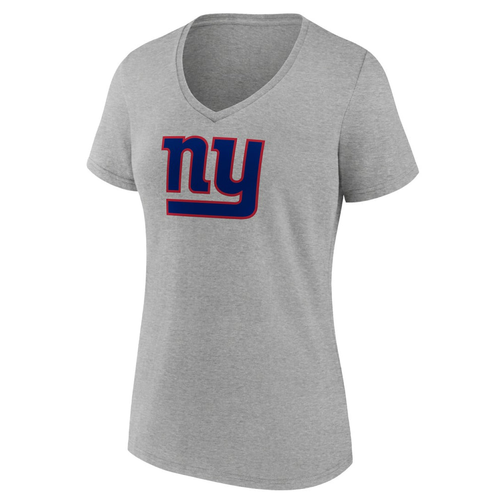 Women's Primary Team Logo V-Neck T-Shirt - New York Giants